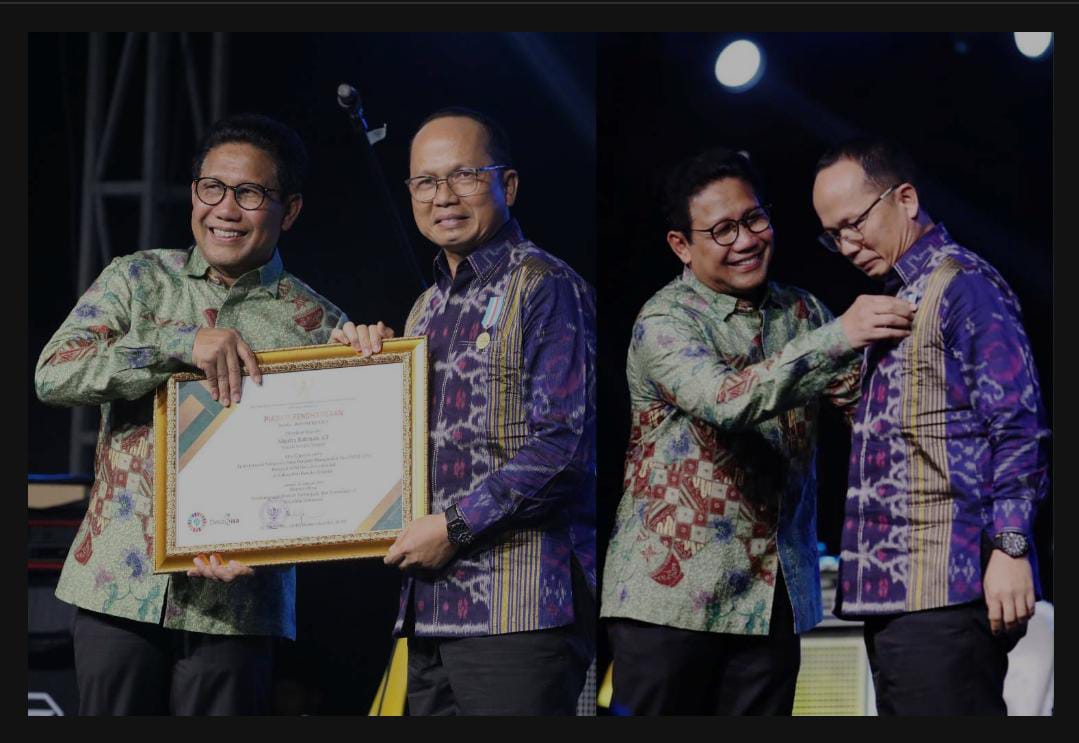 Algafry Sumringah Dapat Penghargaan dari Mendes PDTT RI
