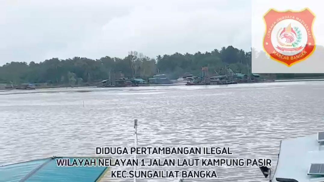 TI Seputaran Kampas Masih Beroperasi, LSM KPMP Bangka Beri Respon Mengejutkan