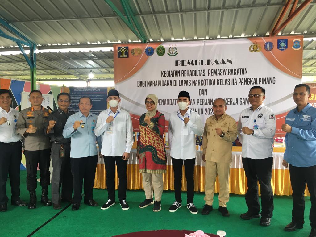 Pemkot Pangkalpinang MoU dengan Lapas Narkotika Kelas II a