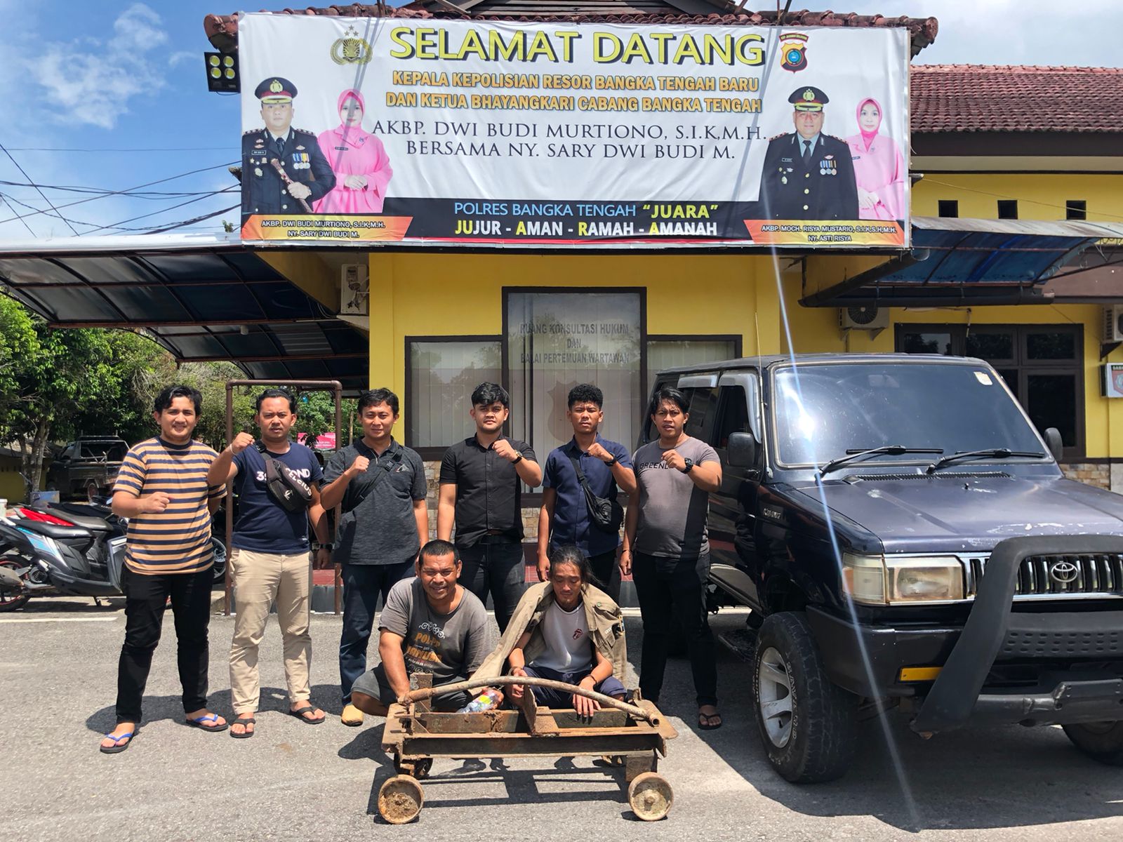 PNS di Bangka Tengah Kedapatan Maling Besi Hingga Puluhan Juta