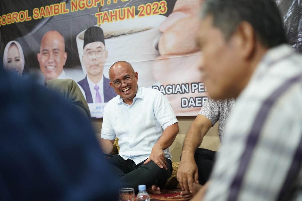 Persoalan Lampu Jalan di Gerunggang Tuntas Saat Ngopi Pekat