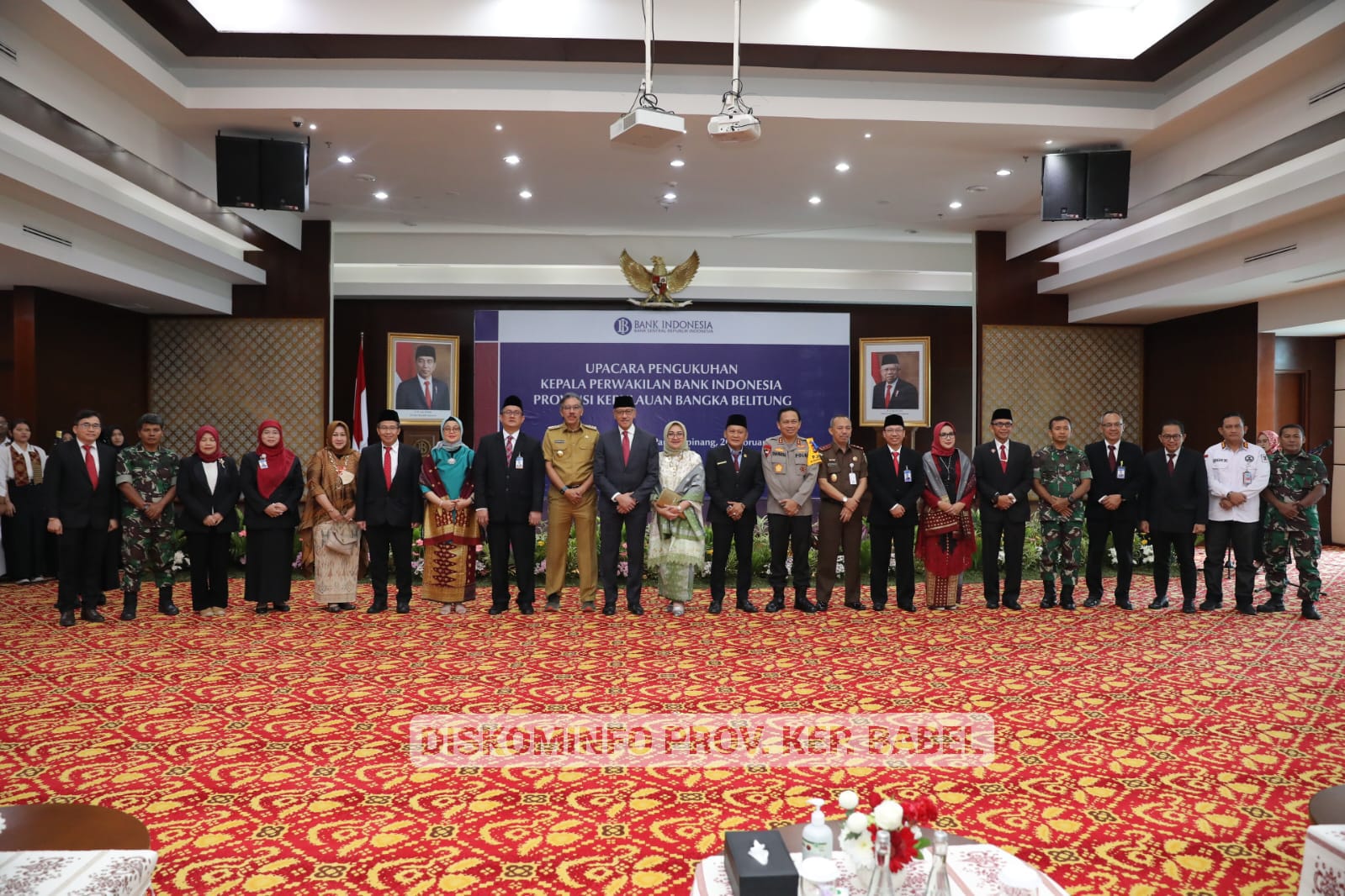 Faturachman Resmi Gantikan Budi Widihartanto Jabat Kepala BI Babel