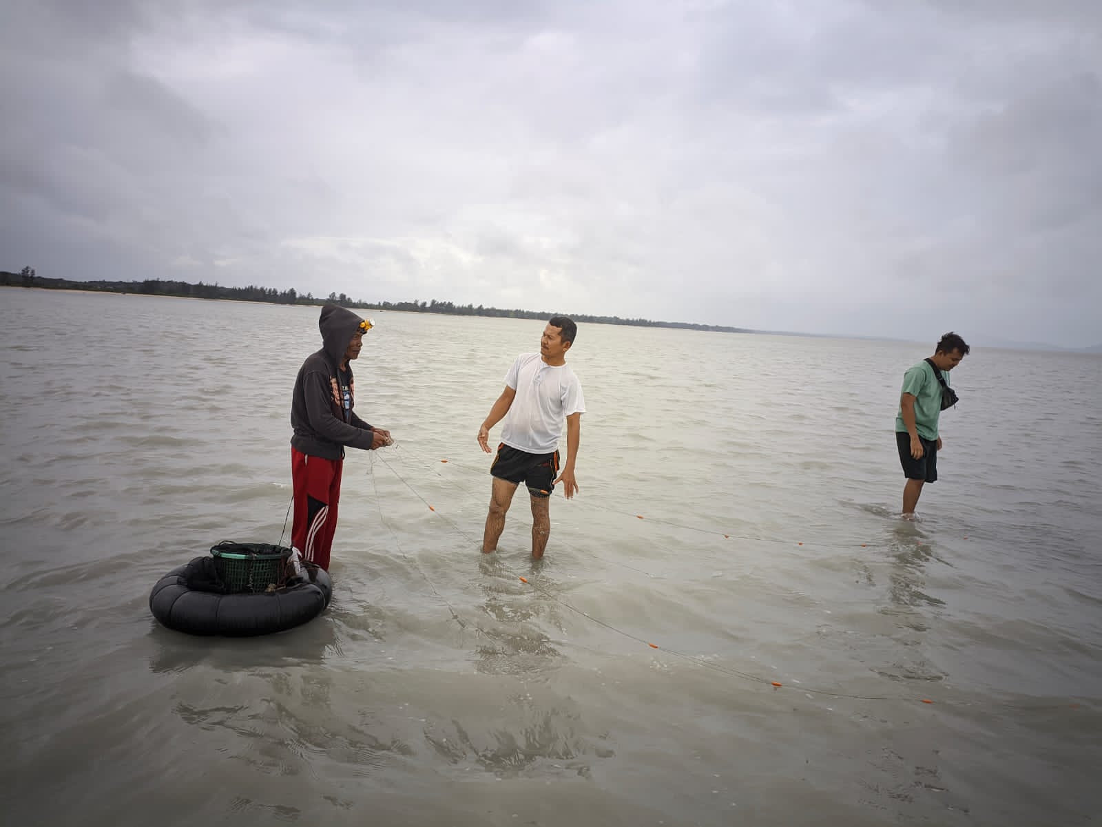 Dikira Hanyut Terbawa Arus, BPBD Bangka Temukan Enteng Tanamal