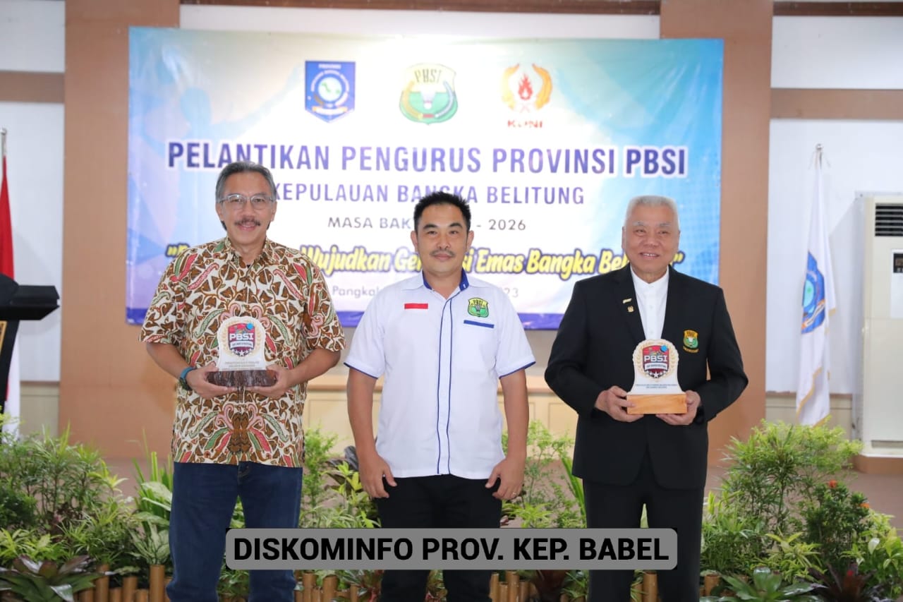 Ciptakan Atlet-atlet Andal, Pemprov Siap Dukung PBSI Babel