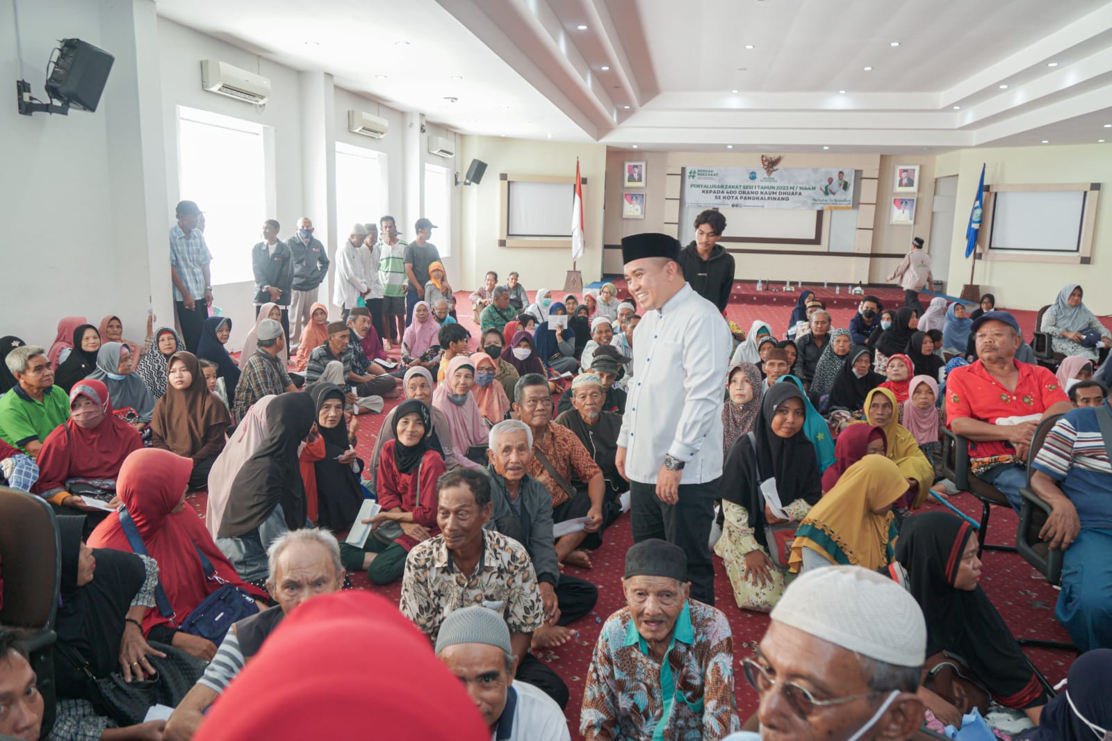 Jelang Ramadan, Baznas dan Pemkot Santuni 400 Mustahik