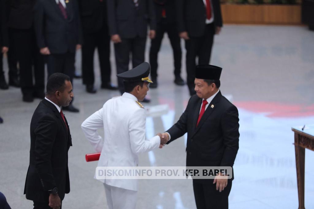 Resmi Jabat Pj Gubernur Babel, Suganda Mulai Ngantor Besok