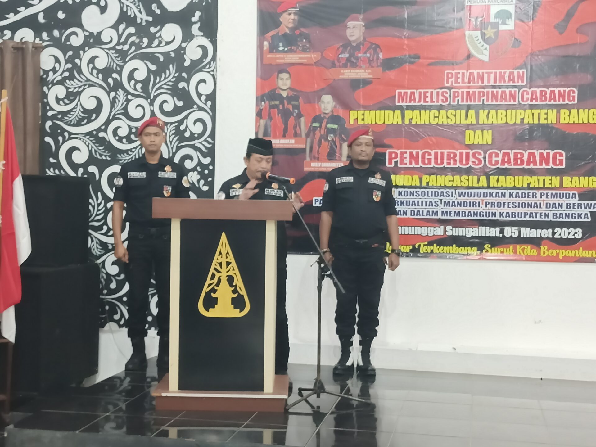 Yamoa : Pemuda Pancasila Harus Tegak Lurus