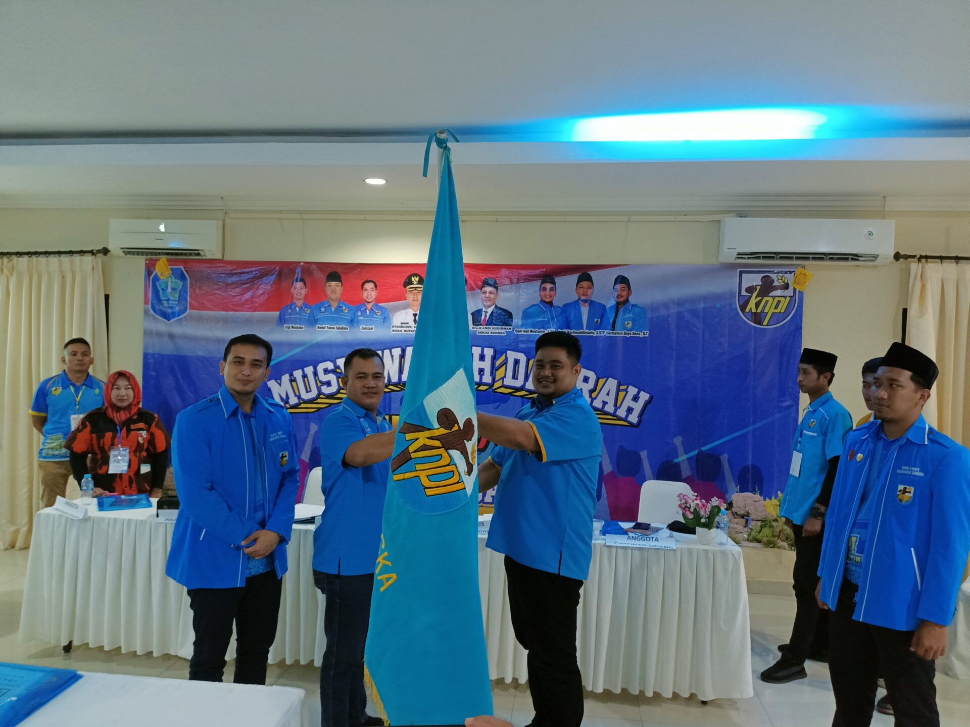 32 Suara Antarkan Adi Putra, Pimpin KNPI Bangka 2023 – 2026