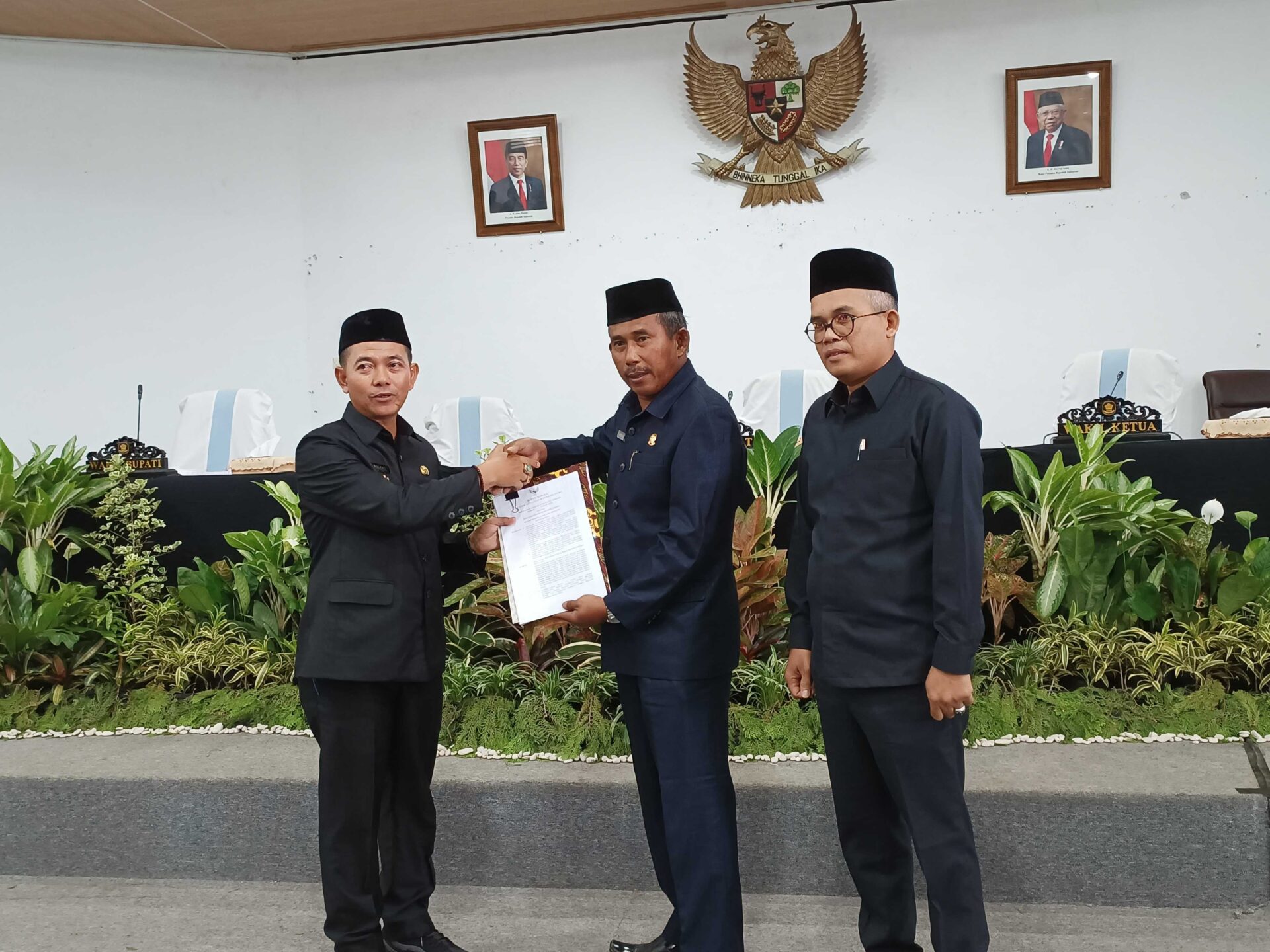 DPRD Bangka Gelar Paripurna Pengembalian Raperda dan LKPJ Bupati Tahun 2022