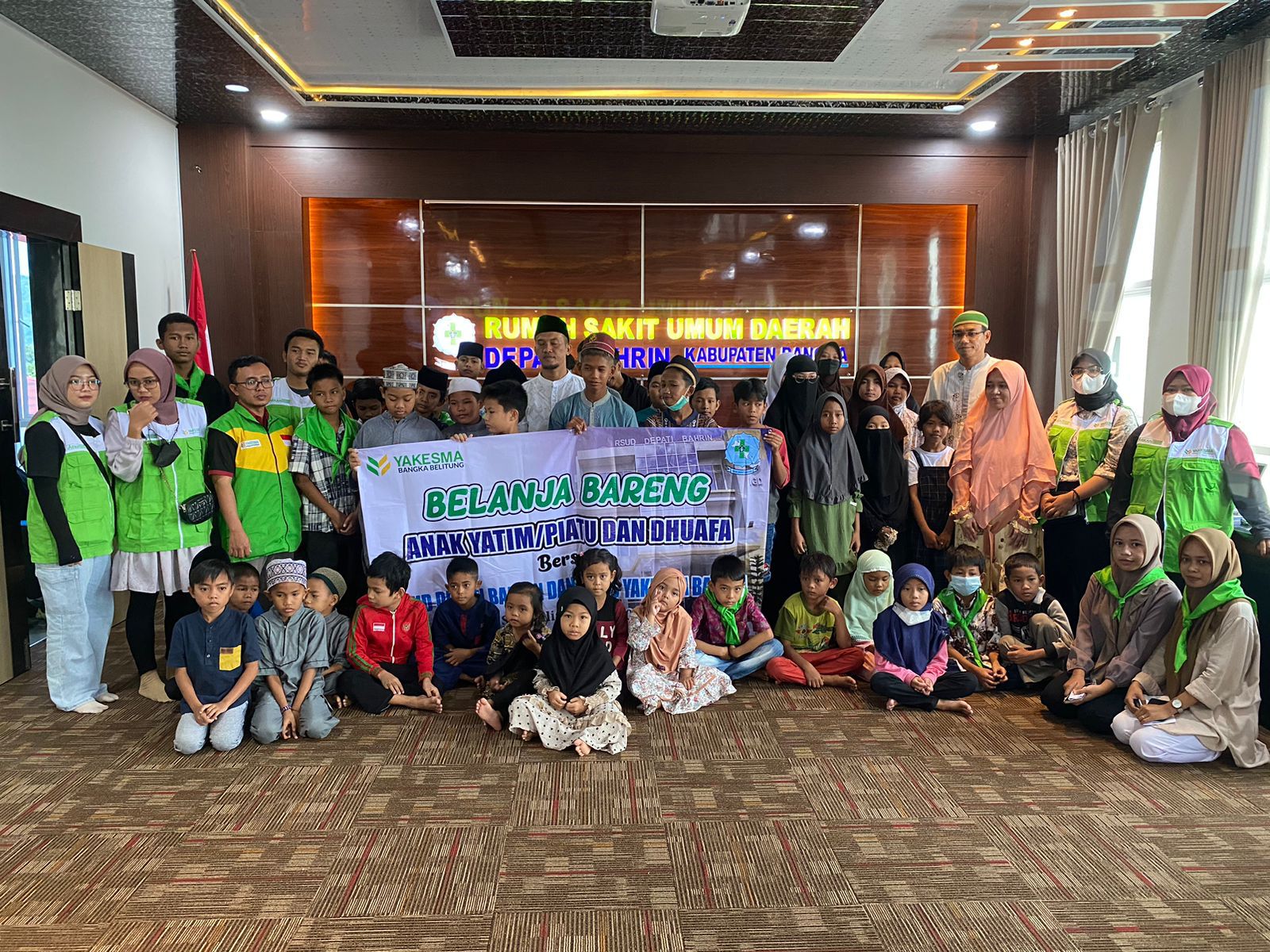 RSUD Depati Bahrin & Laznas Yakesma Muliakan Anak Yatim Piatu dan Kaum Dhuafa