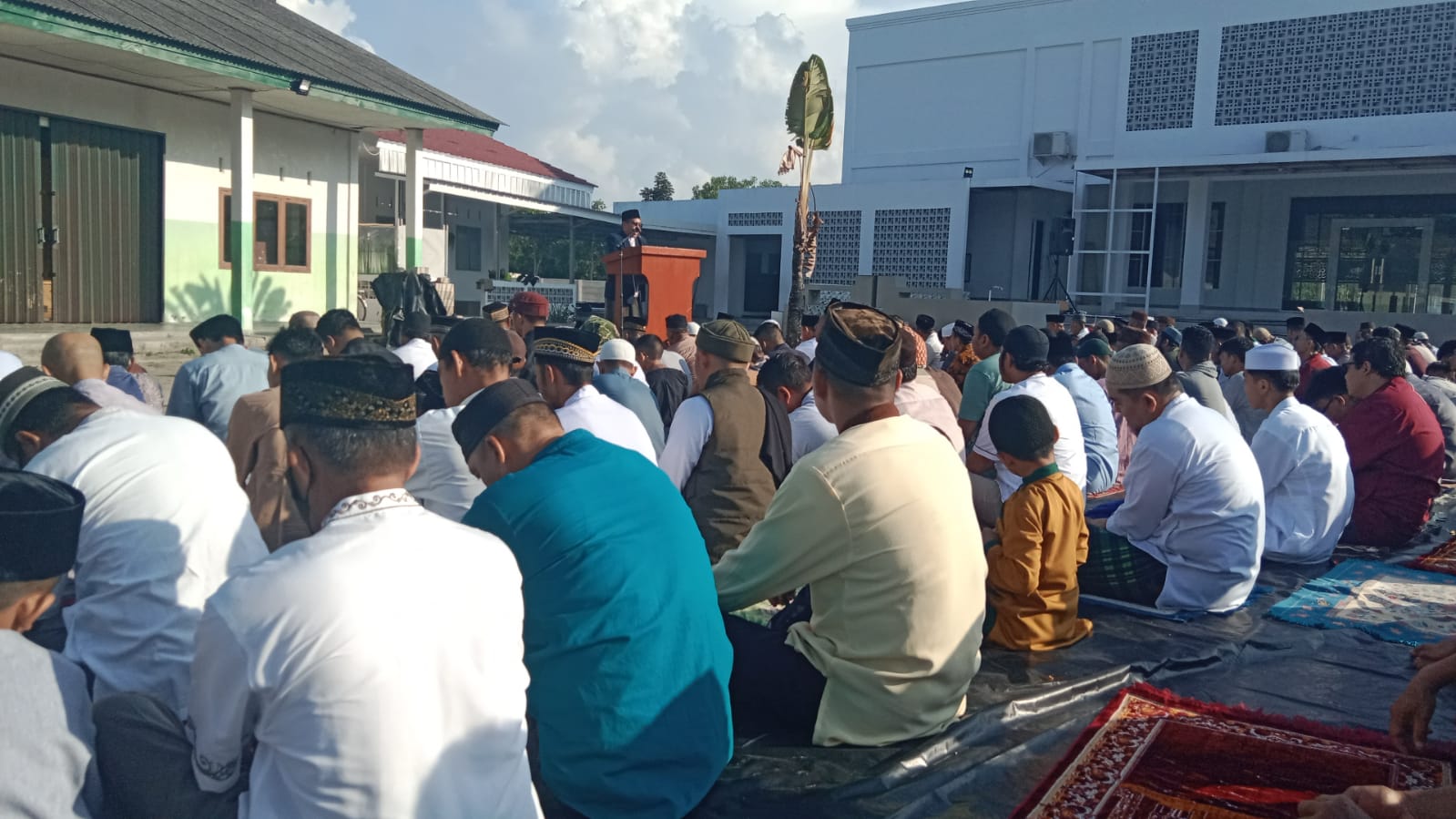 Warga Muhammadiyah Koba Shalat Ied di Masjid Silahturahmi