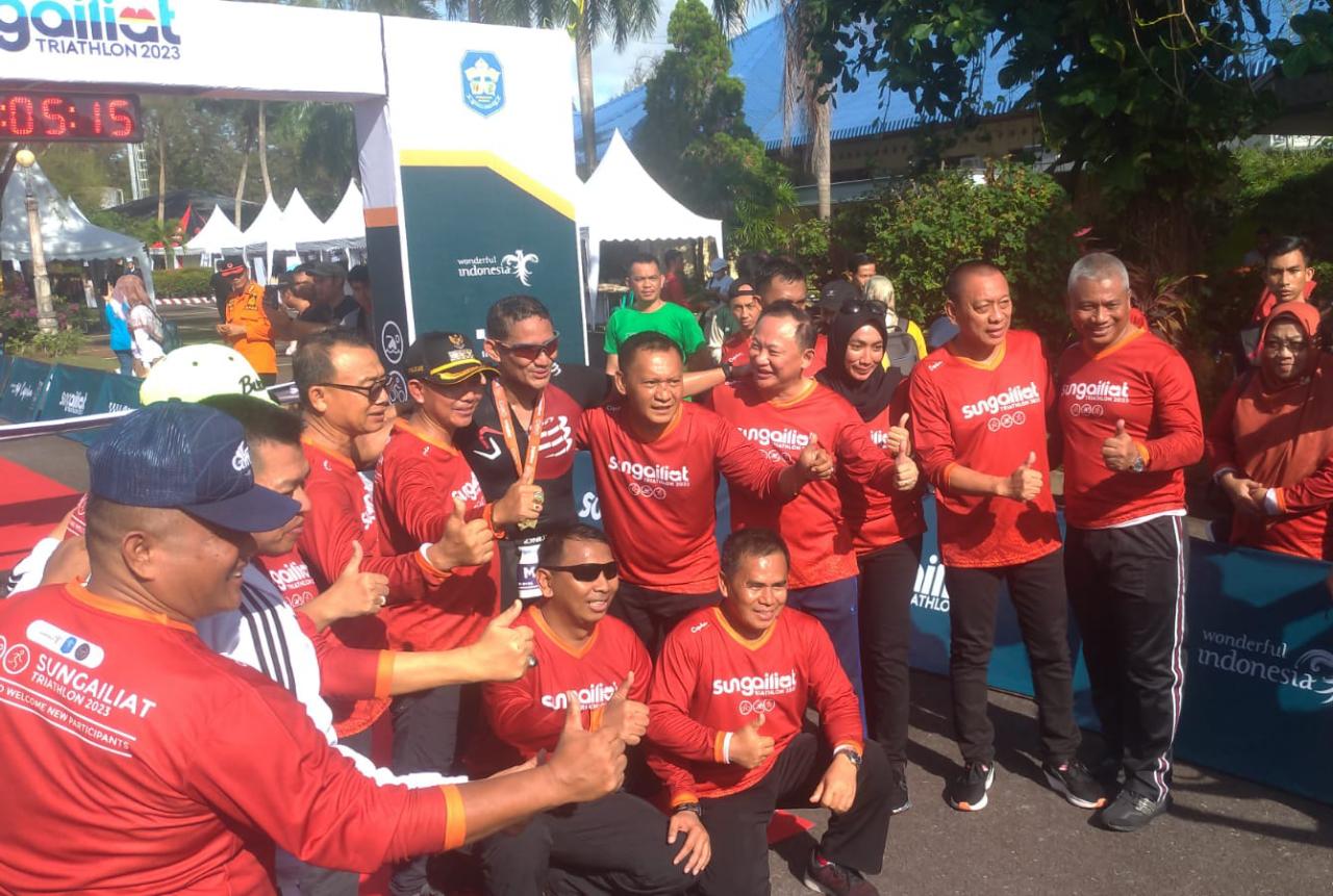 Tampil Sederhana, Sandiaga Uno Ikut Kategori Sprint