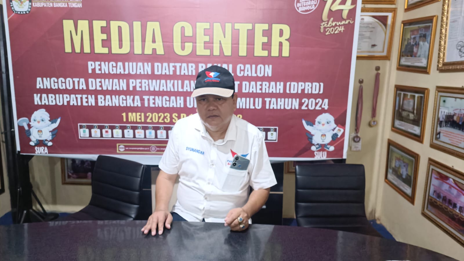 Hanya 15 Menit Verifikasi, Perindo Bangka Tengah Daftarkan 30 Calegnya