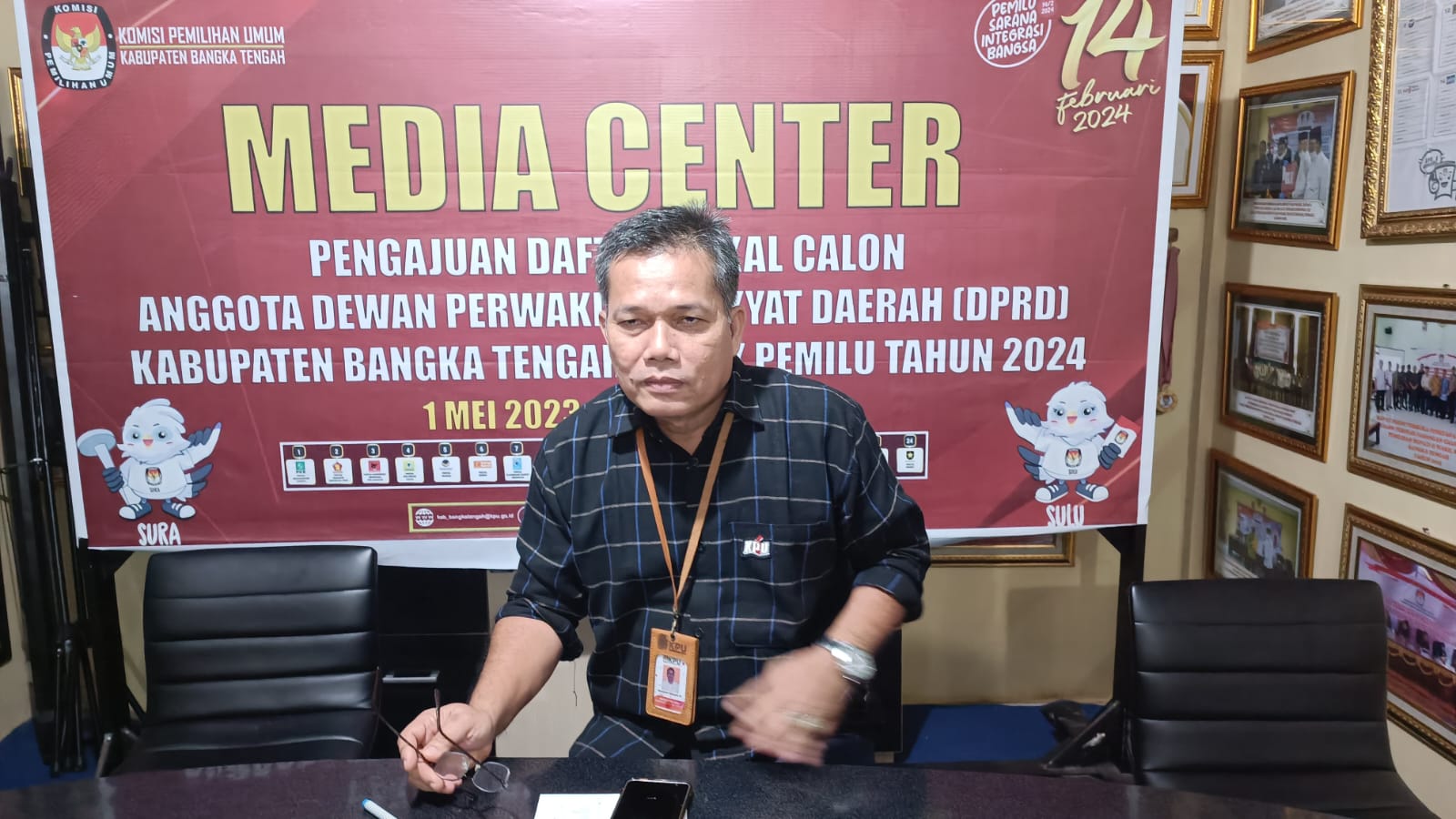 Tiga Partai di Bangka Tengah Masih Belum Daftarkan Bacalegnya