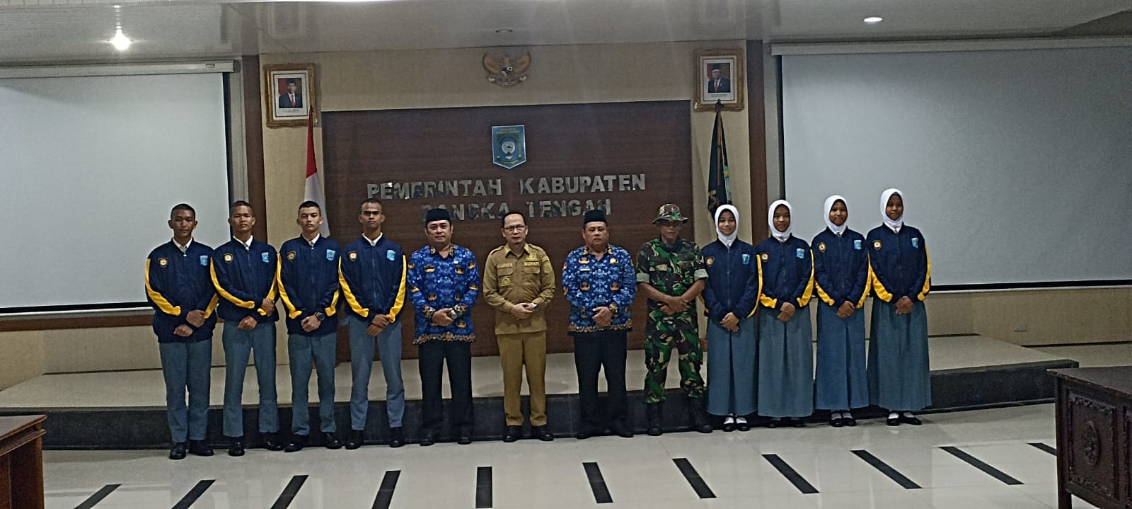 Pelatih Paskibra Bangka Tengah Akan Jalan Kaki dari Koba ke Pangkalpinang