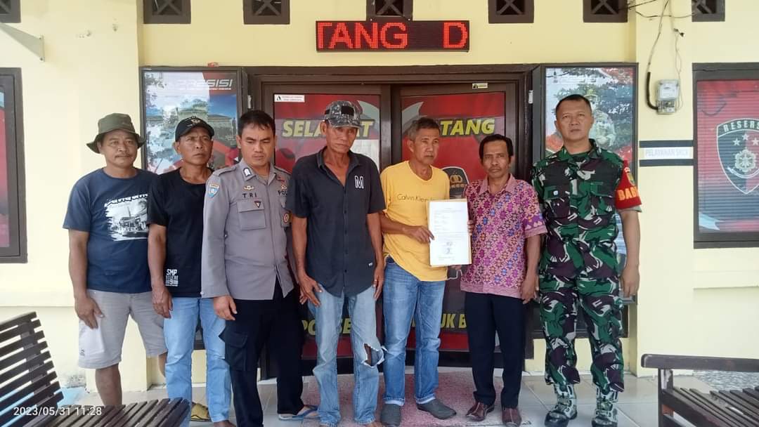 Kades Beriga Sepakat Berdamai Dengan Penambang