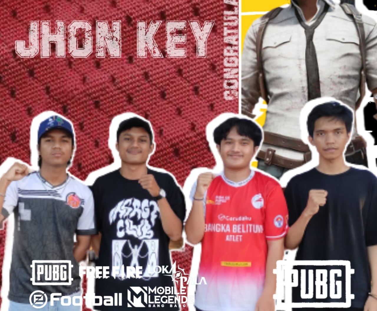 Sering Juara Diberbagai Kompetisi, John Key Menang Mudah di Kejurda Bangka Tengah