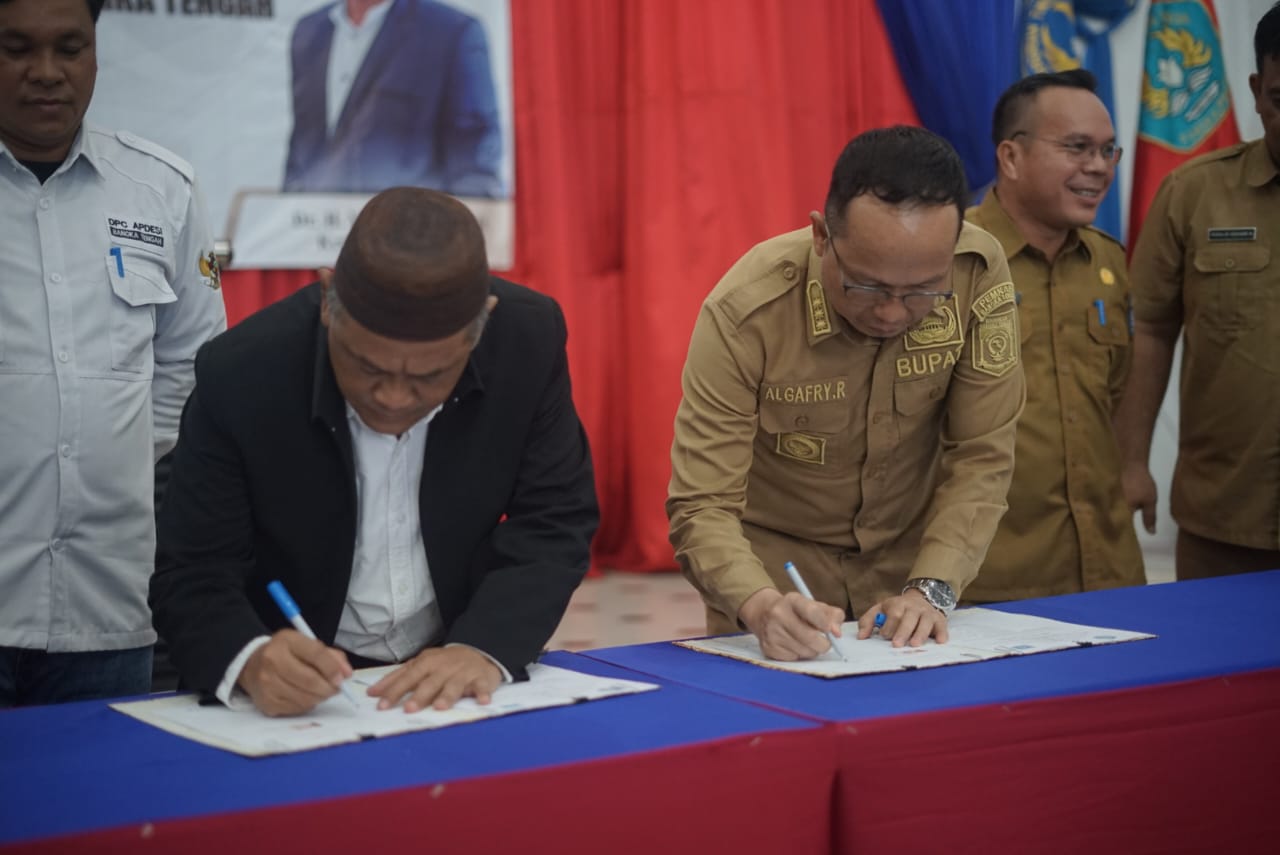 ‘Pena Ayi’, Memajukan Pemerintahan Desa dan SDM di Bangka Tengah