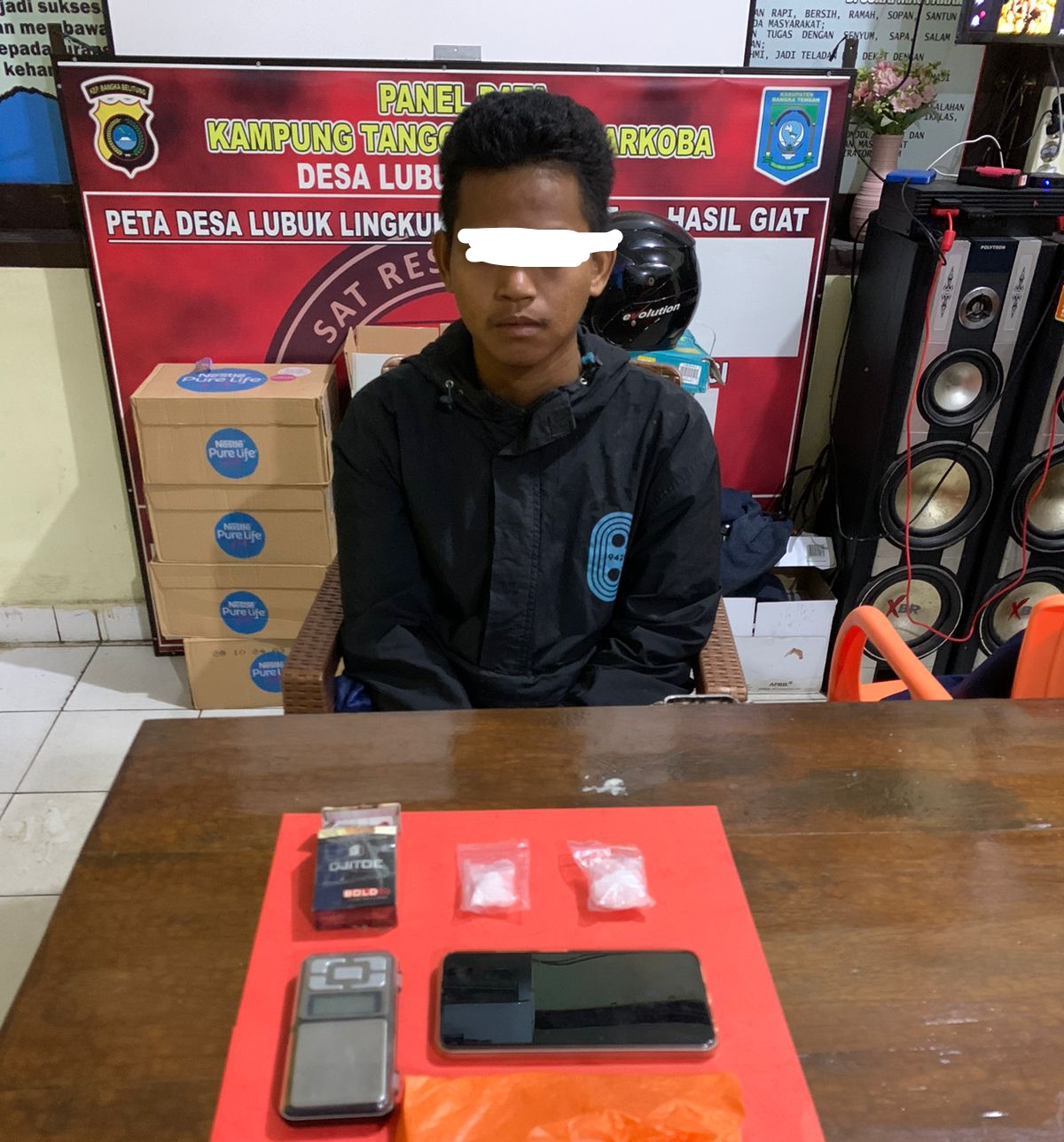 Berkat Laporan Warga Kulur, Malik Ditangkap Polres Bangka Tengah