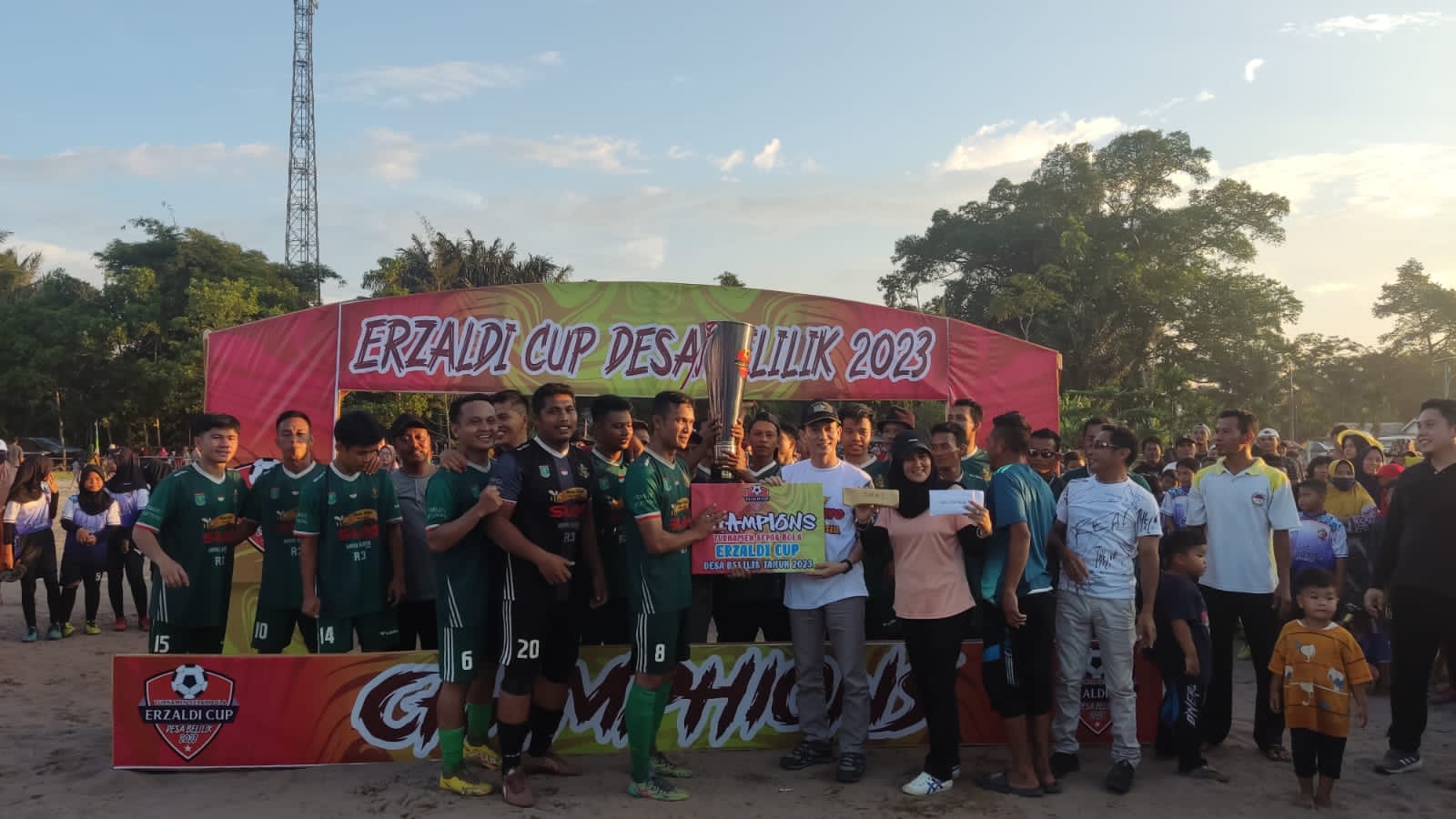 Kalahkan Wandy FC Ranggas, Persiraja FC Jelutung Juarai Erzaldi Cup