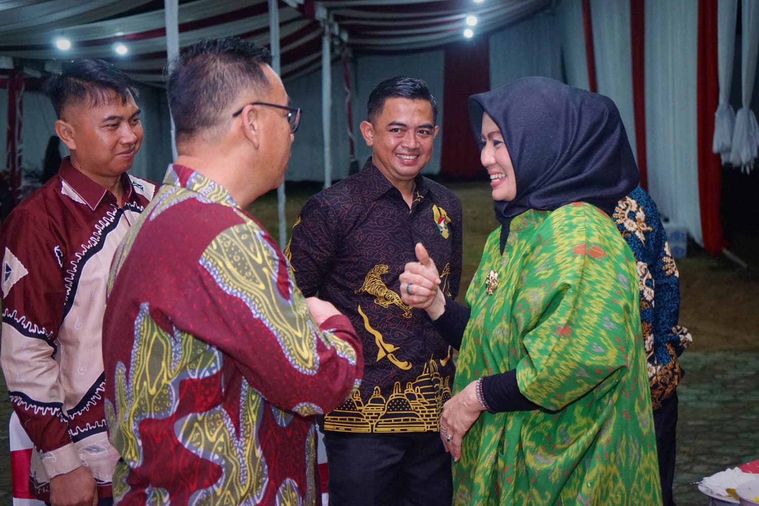 Rombongan Rakornas Bapemperda Dijamu di Rumah Dinas Wali Kota Pangkalpinang