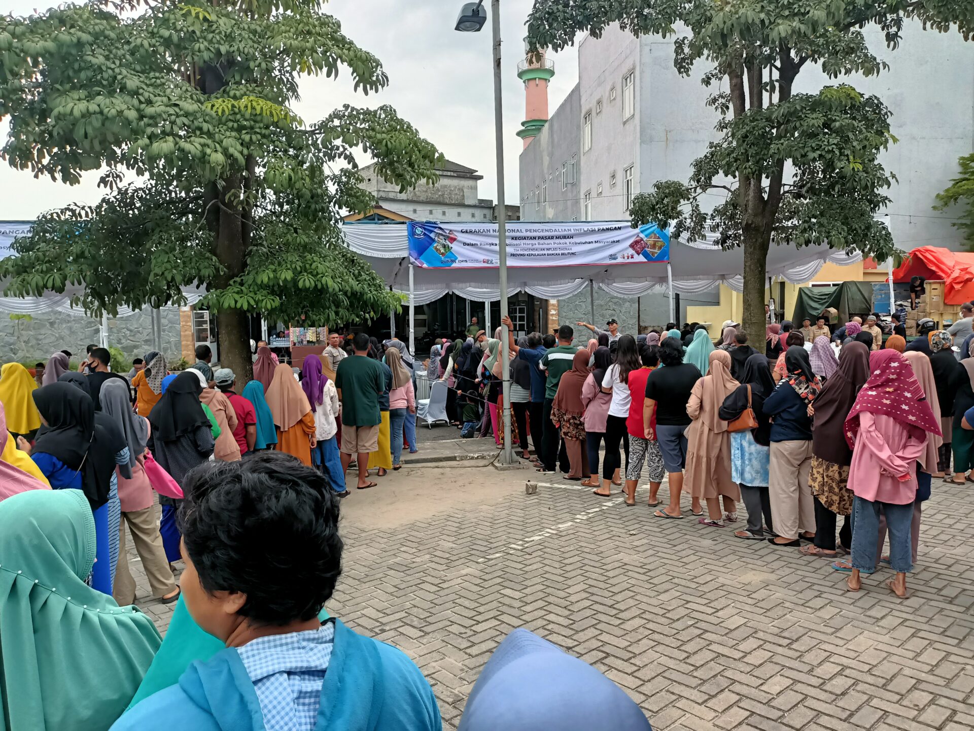 Dua Tempat Ribuan Paket Sembako Serang Inflasi