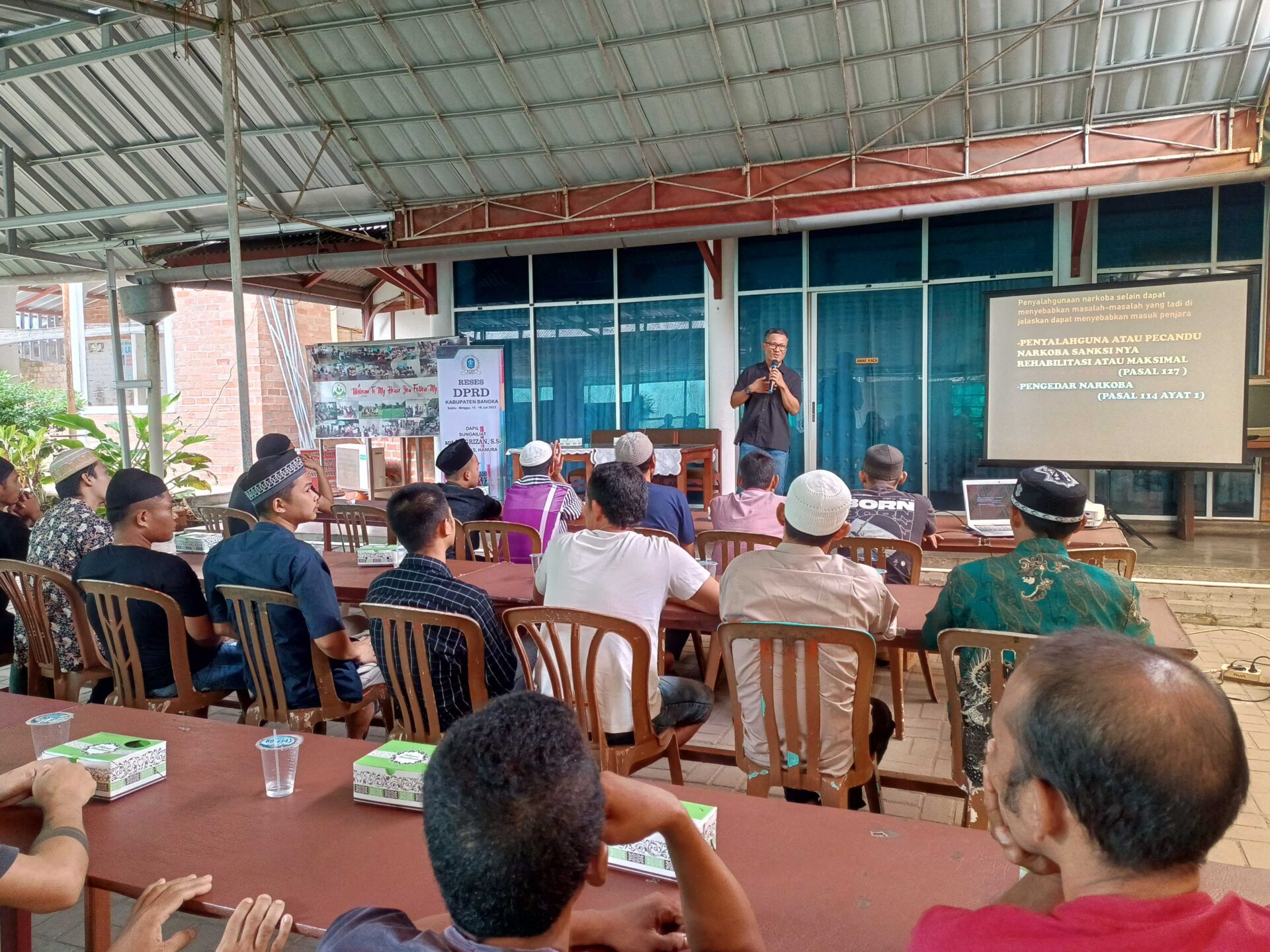 Reses di Pondok Rehabilitasi Mental Moeliya, Magrizan Minta Peran Pemerintah