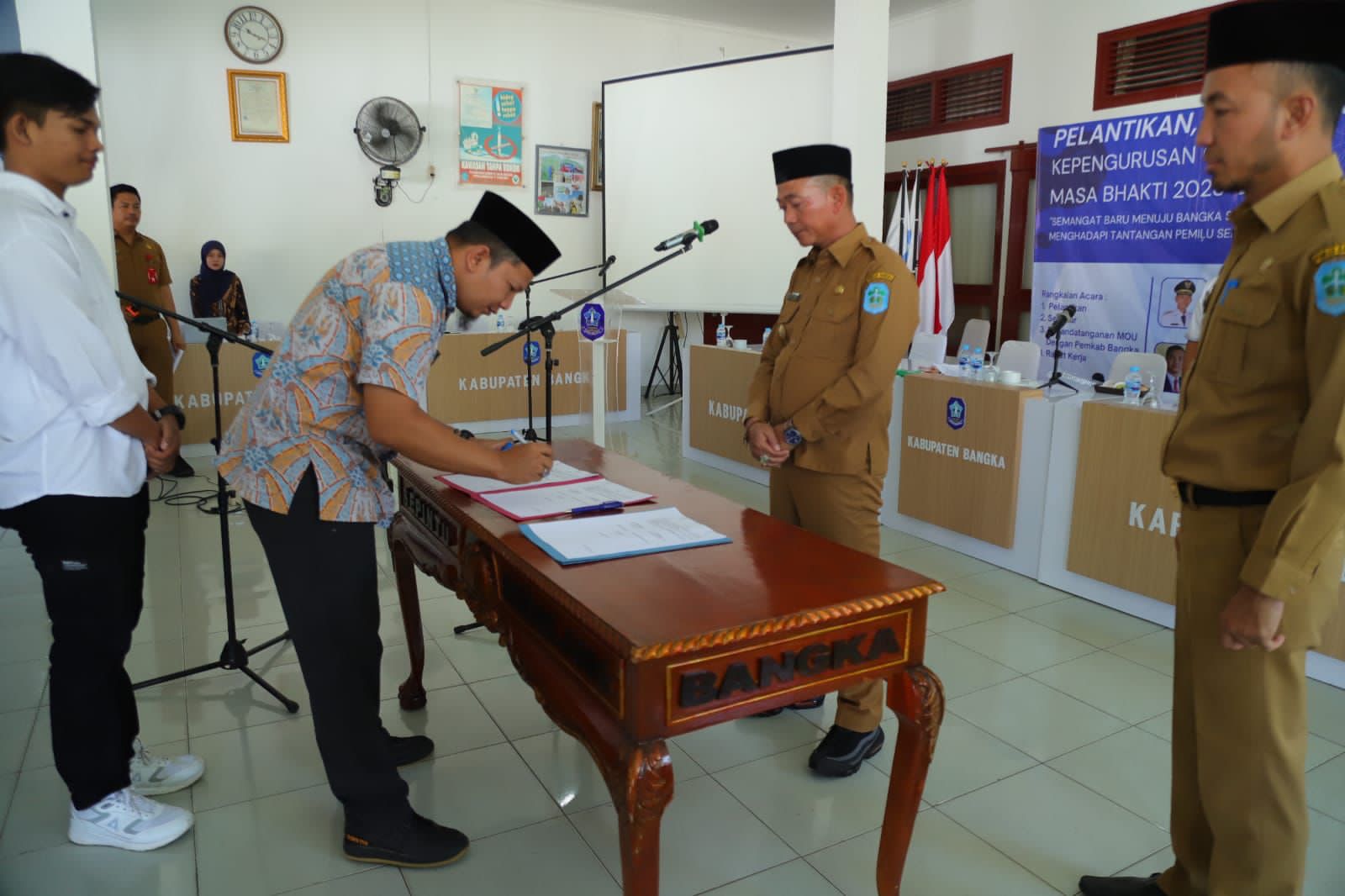 Mengejutkan ! Bupati Bangka Titip Tugas Khusus Kepada GEMILANG