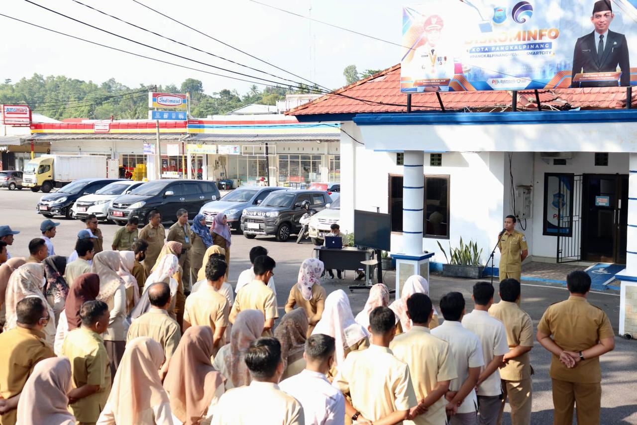 Mudahkan Pemantauan Keuangan Dinas, Diskominfo Kota Pangkalpinang Luncurkan SIP KADIN