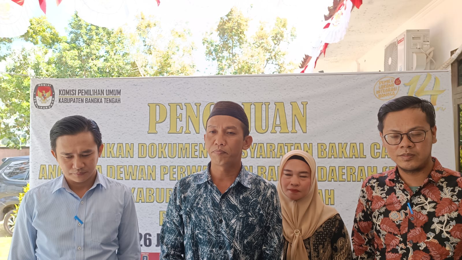 106 Bacaleg Bangka Tengah Belum Memenuhi Syarat