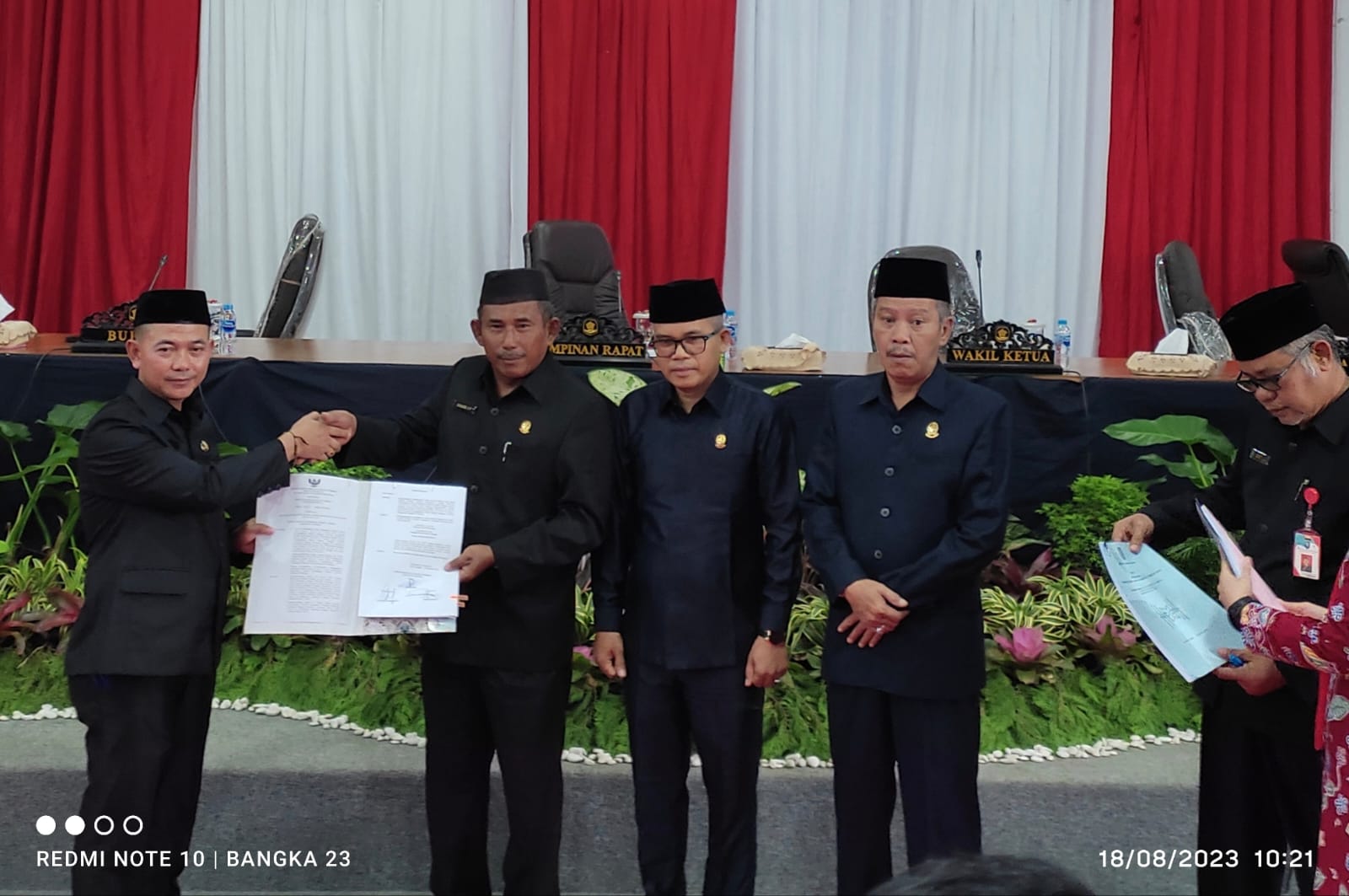 DPRD Bangka Gelar Empat Rapat Paripurna Sekaligus