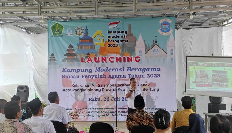 Kelurahan Air Salemba Ditetapkan Sebagai Kampung Moderasi Beragaman