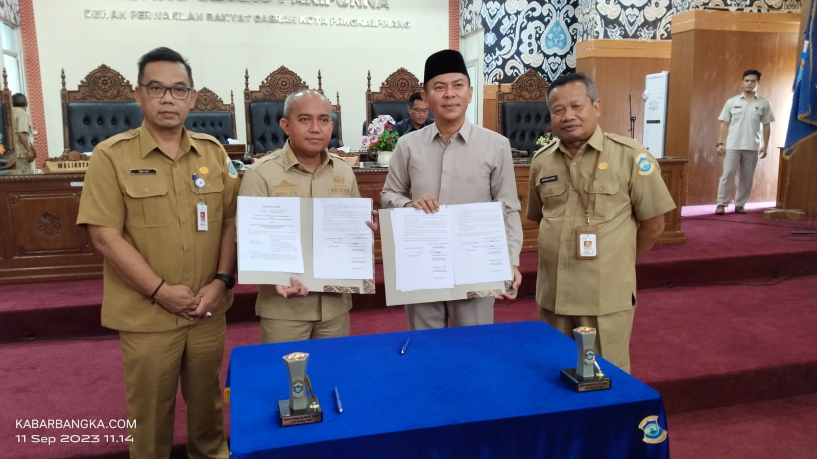 Bahas Perubahan APBD Tahun 2023, Molen: Semoga Senyum