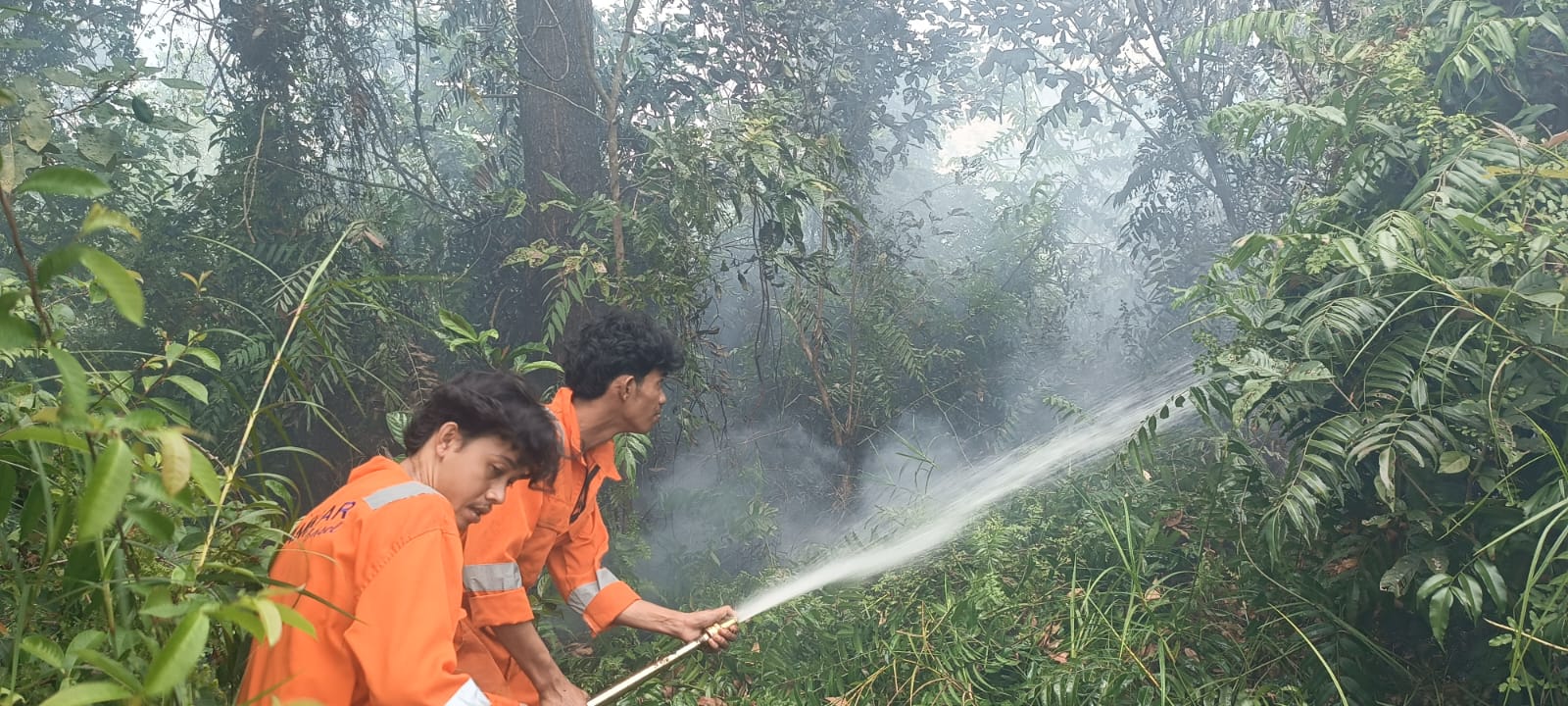 Kebakaran Lahan Kolong Arman Masih Misteri