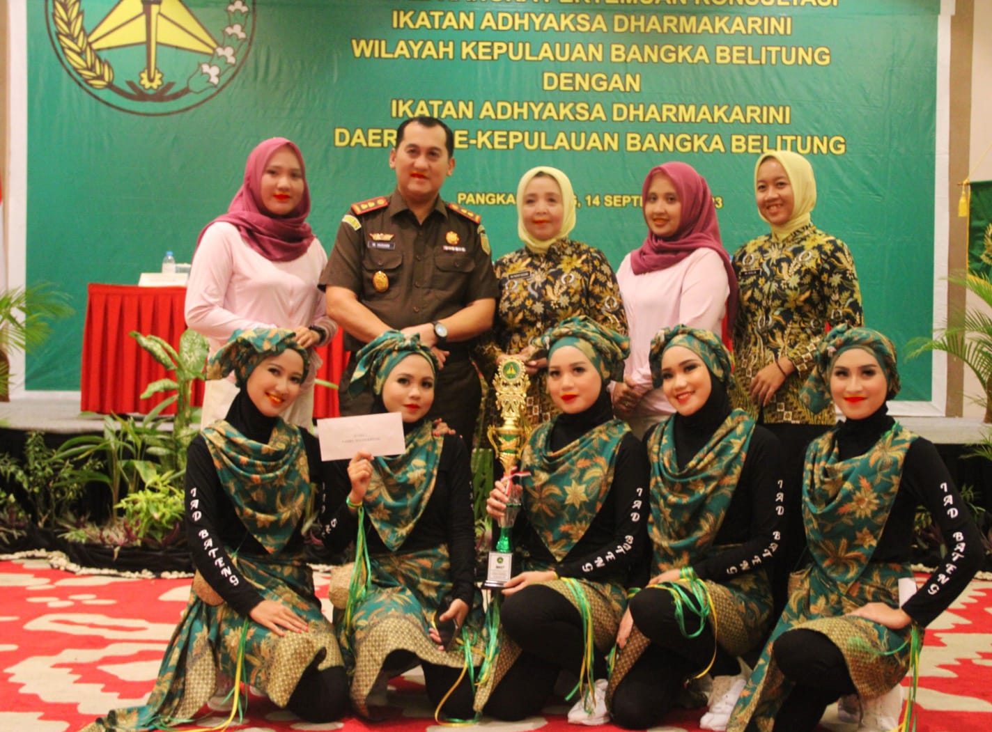 Puput Husaini Bawa IAD Bangka Tengah Juara