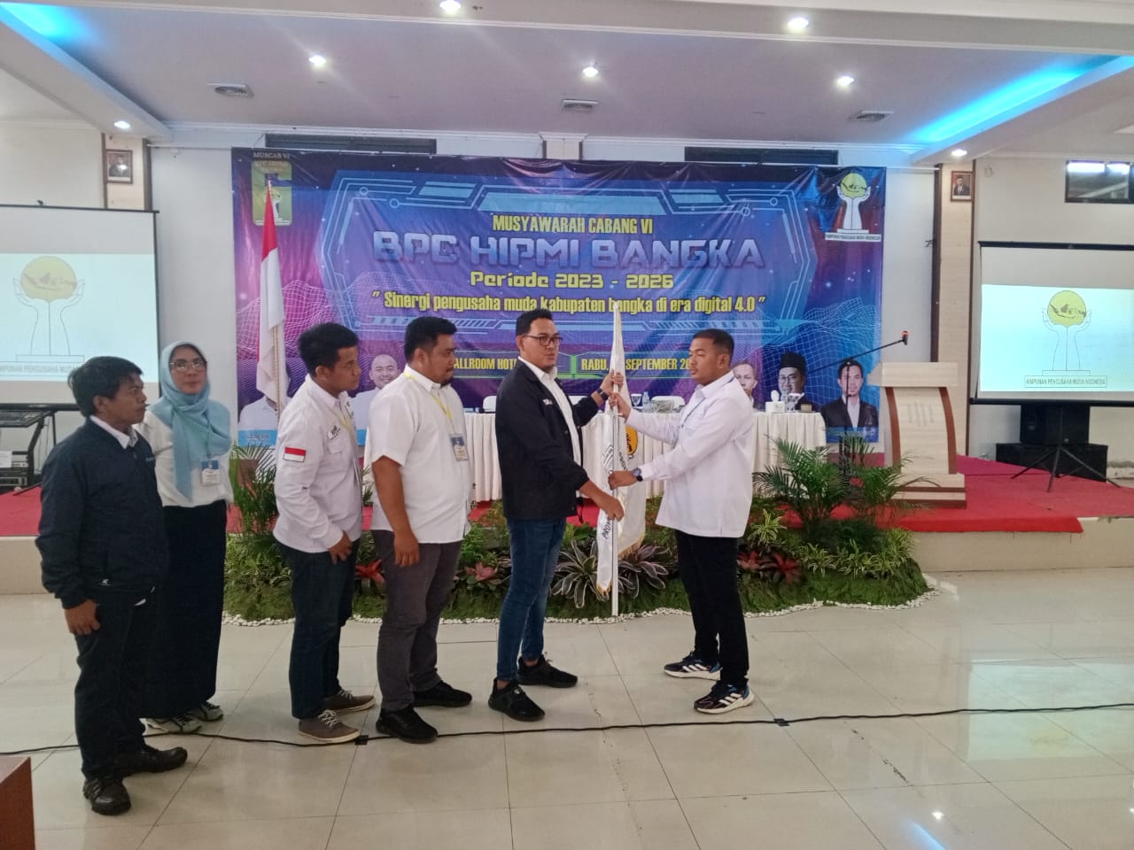 Calon Tunggal HBS  Nahkodai HIPMI Bangka