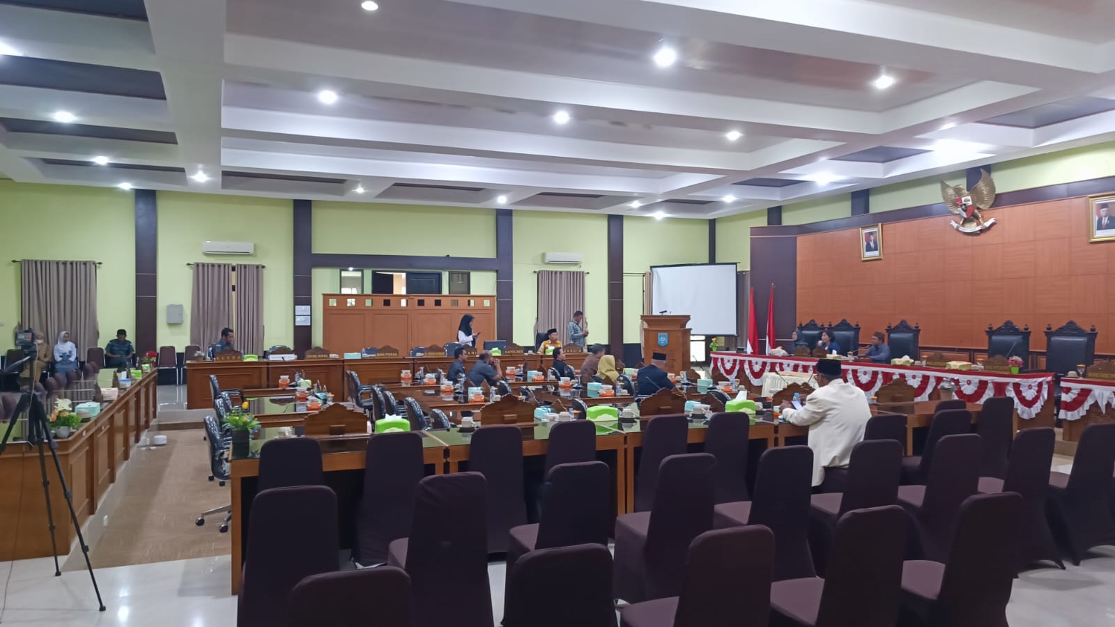 Anggota Belum Lengkap, Paripurna DPRD Bangka Tengah Kembali Tertunda