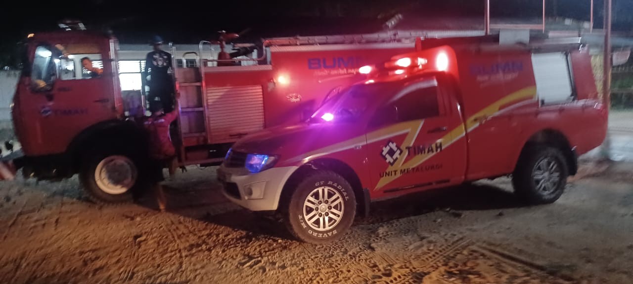 Pemkab Bangka Barat Berharap Mobil Damkar PT Timah Selama Musim Kemarau