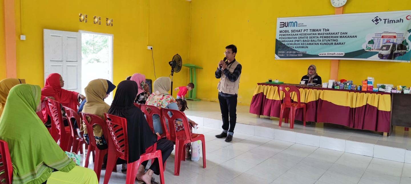 Datangkan Dokter Perusahaan, PT Timah Edukasi Penanganan Stunting