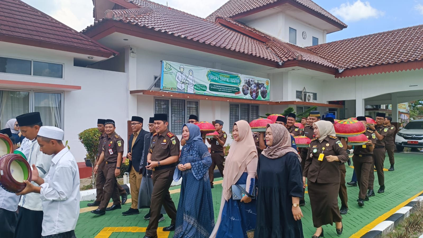 Kejari Koba Gelar Maulid Nabi dan Nganggung