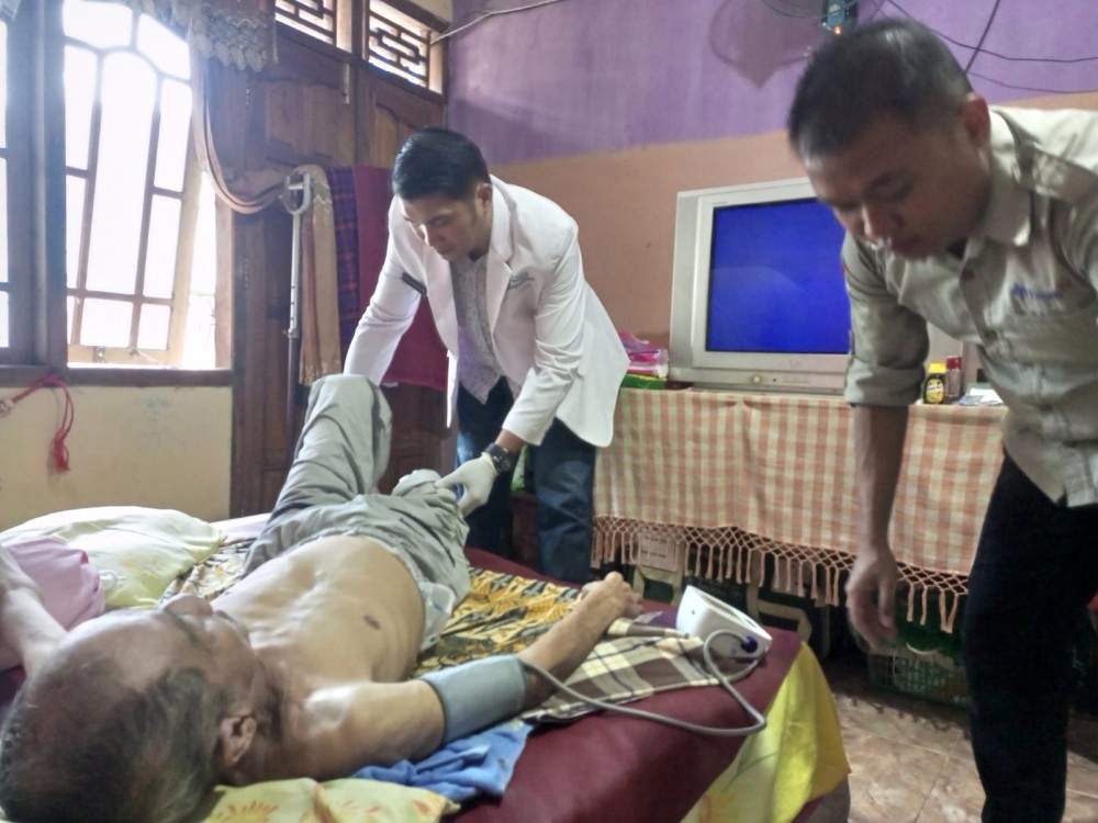 Menderita Diabetes Sejak 2014, Suhendri Senang Didatangi Dokter