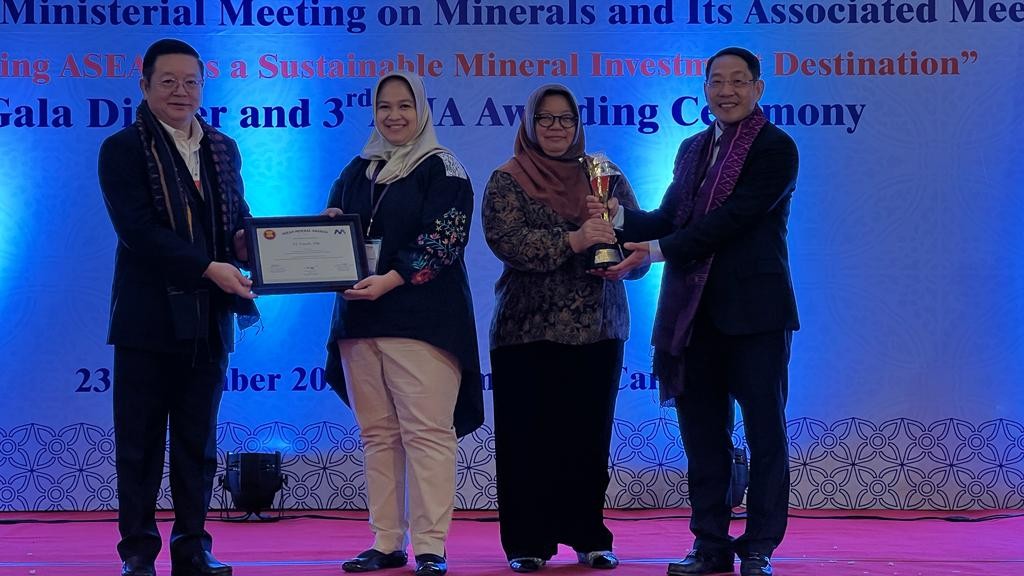 PT Timah Raih Penghargaan Asean Mineral Award 2023