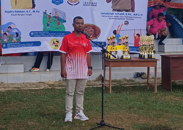 Tekad Majukan Olahraga ke Internasional, Igornas Bangka Tengah Gelar Gebyar Olahraga Pelajar