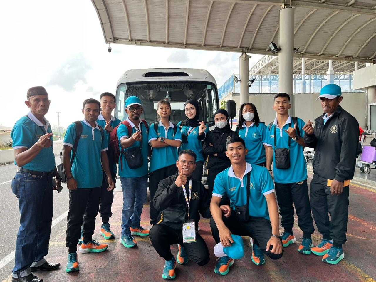 Juara Porprov 2023, Kades Beriga Lepas Warganya ke Riau