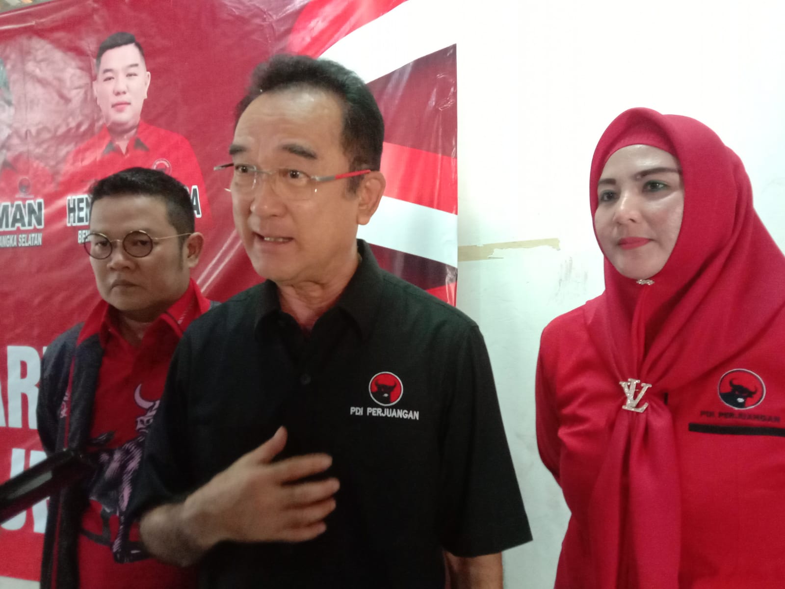 Datangi Bangka Selatan, Wakil Bendahara DPP PDIP Gaungkan Ganjar-Mahfud