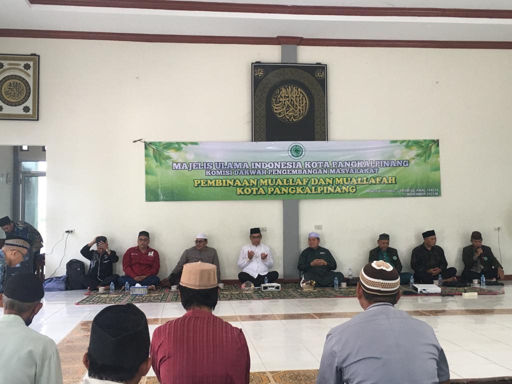 Muallaf Sejak 2017, Mie Go Bersilaturahmi Dengan MUI Pangkalpinang