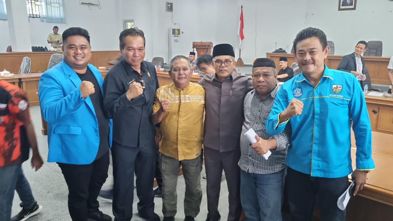 RDP Topik Versus DPD KNPI Bangka Memanas, Berakhir dengan Minta Maaf