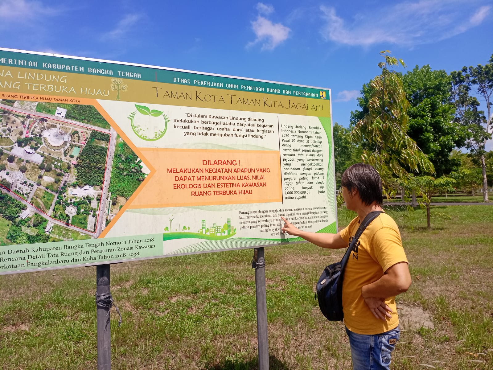 Lahannya Dicaplok Pemkab Bangka Tengah, Warga Minta Ganti Rugi