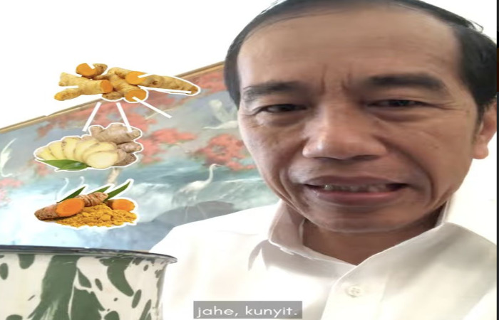 Presiden Jokowi Bocorkan Bahan Jamu yang Biasa Ia Minumnya