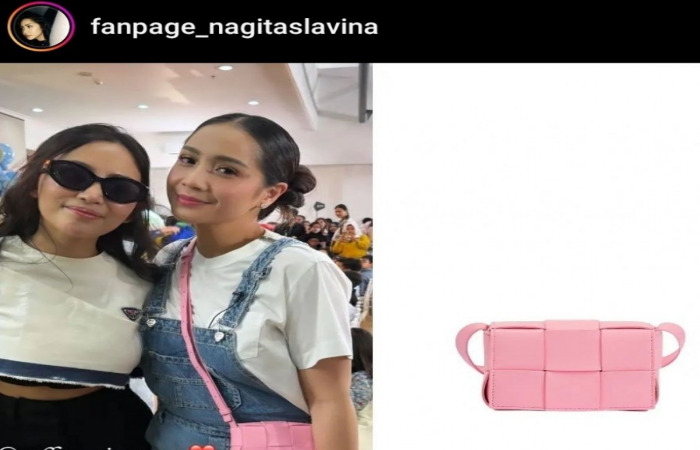 Nagita Slavina Pamer Tas Mungil Rp19 Juta, Netizen: Segede Upil Harganya Segede Gaban